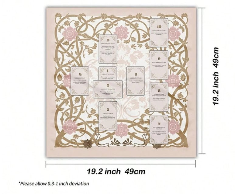 🔮 Celtic Cross Spread Cloth & Bag 🔮