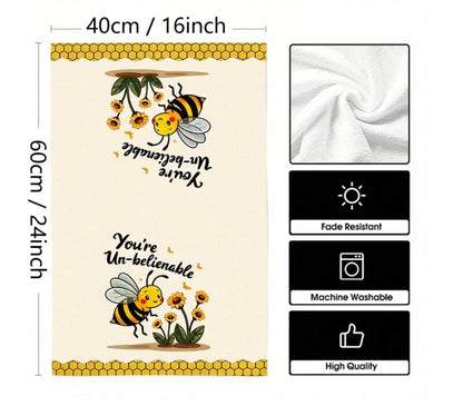 🐝 Bee Pattern Dish Towels 🐝