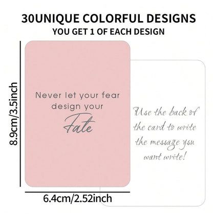 💌 30pc Inspirational Affirmation Cards 💌