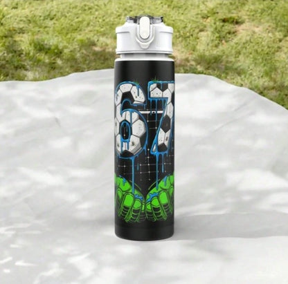 ⚽ 6 7 Football Water Bottle ⚽