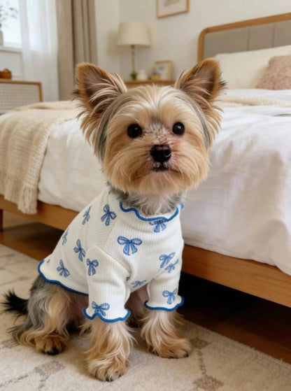 🐾🎀 Adorable Bow Vests 🎀🐾