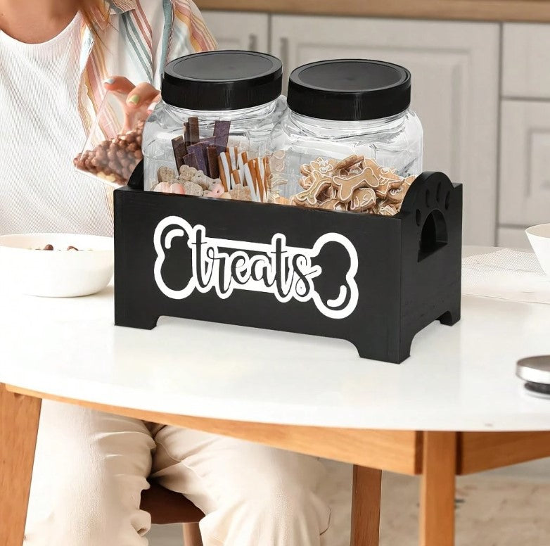 🐾  Wooden Pet Snack Station 🐾