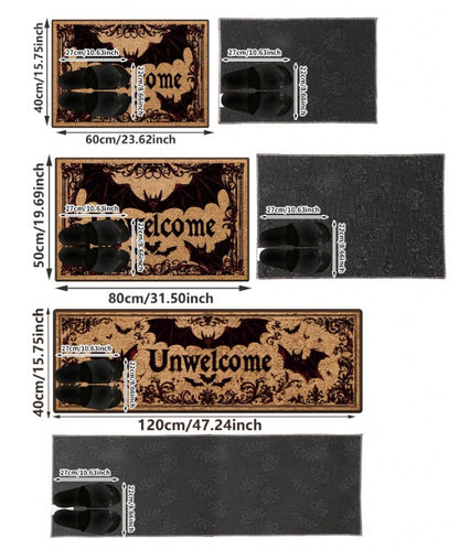 Unwelcome Bat Doormat