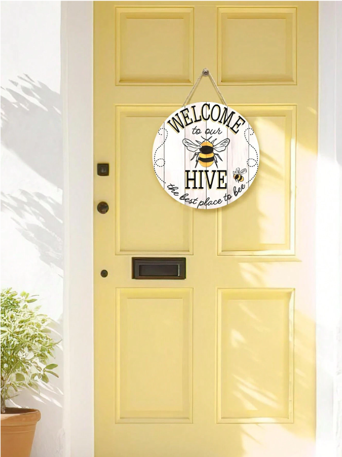 🐝 Welcome To Our Hive... Wooden Sign 🐝