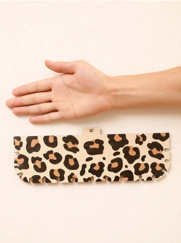 🐆🎀 Leopard Bow Wall Shelf 🎀🐆