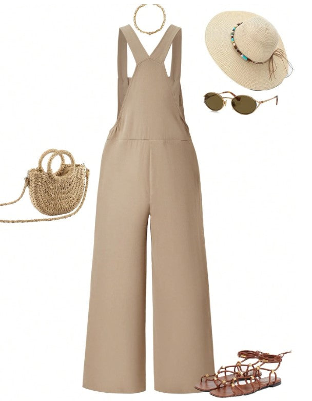 🐝👧 Tween Girls’ Bee Graphic Wide Leg Jumpsuit 👧🐝