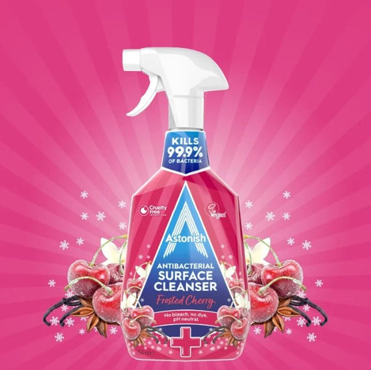 Astonish Frosted Winter Cherry Cleaning Bundle 6 Piece
