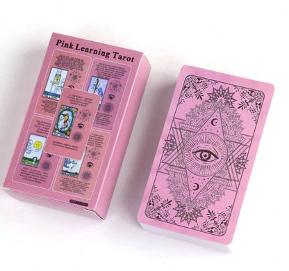 🌸 Pink Beginner Tarot Card Learning Deck 🌸