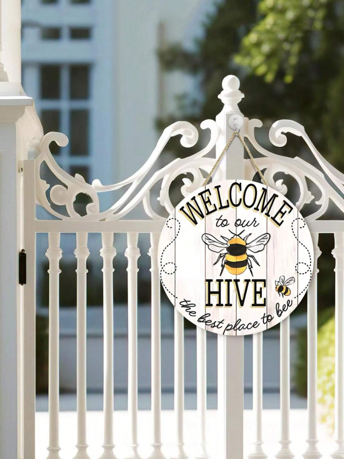 🐝 Welcome To Our Hive... Wooden Sign 🐝