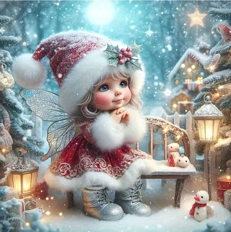 🎄🧚 Christmas Fairies Diamond Paintings 🧚🎄