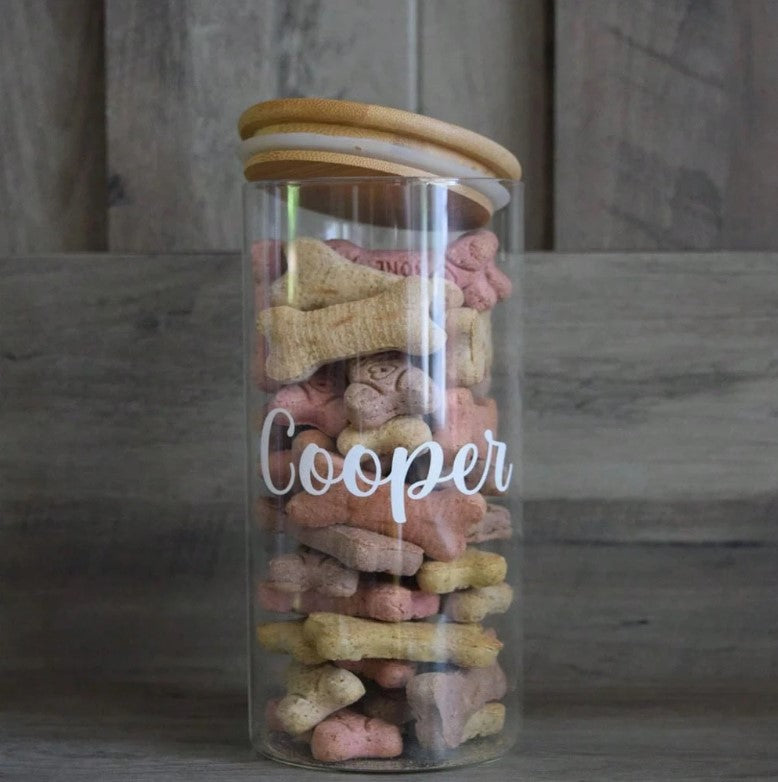 🐾 Personalised Pet Treat Jars 🐾