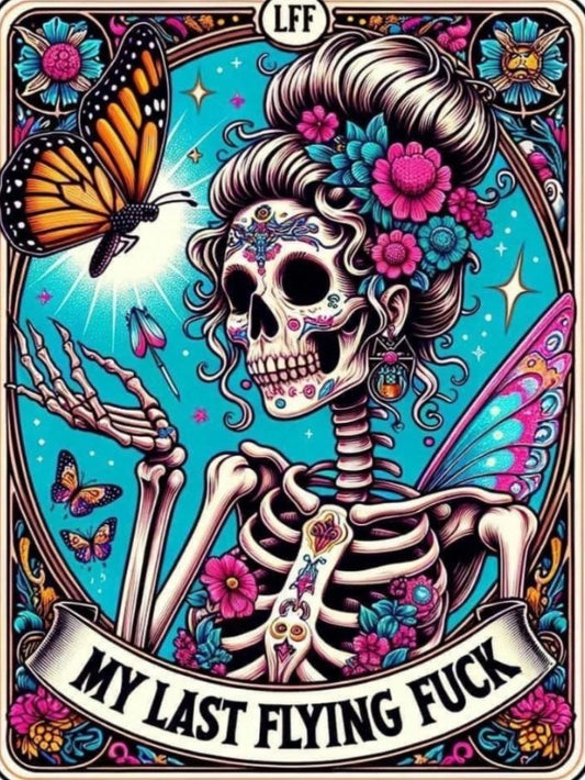 💀 My Last flying F**k! Diamond Painting 💀