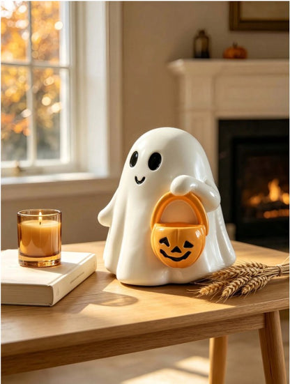 Halloween - Mini Ghost With Pumpkin
