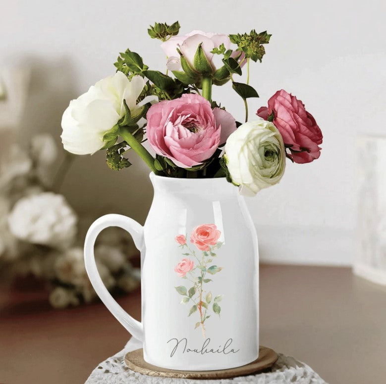 🌷 Personalised Ceramic Vase 🌷