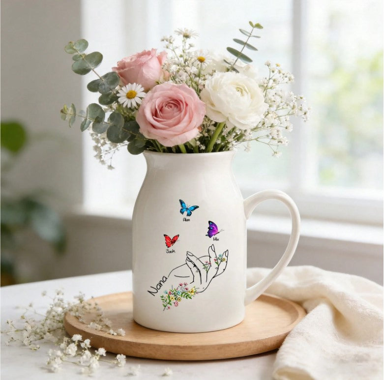🦋 Personalised Butterfly Vase 🦋