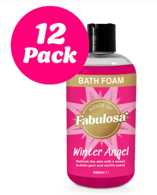 Bath Foam Winter Angel 500ml 12 Pack Bundle