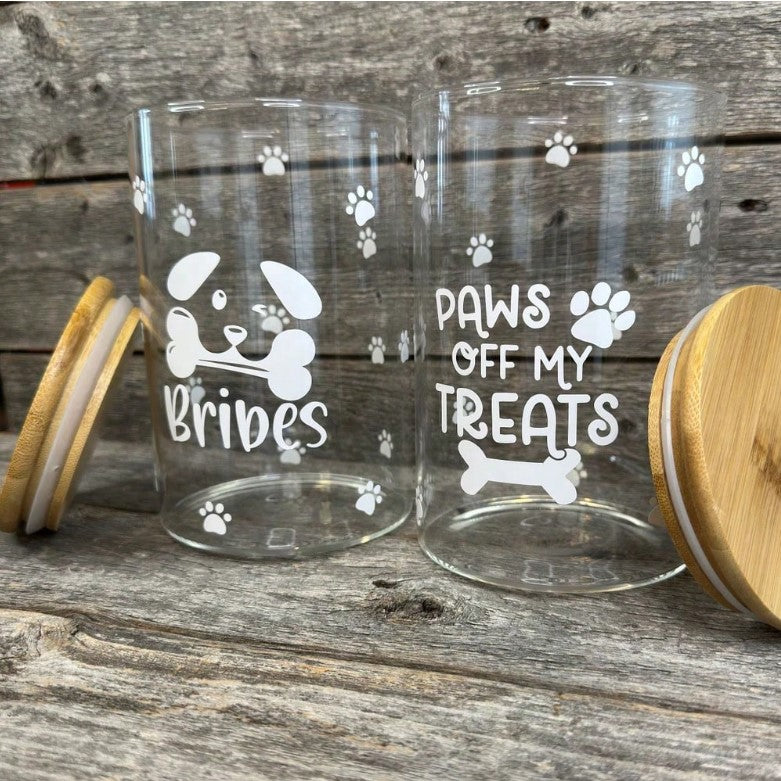 🐾 Personalised Pet Treat Jars 🐾