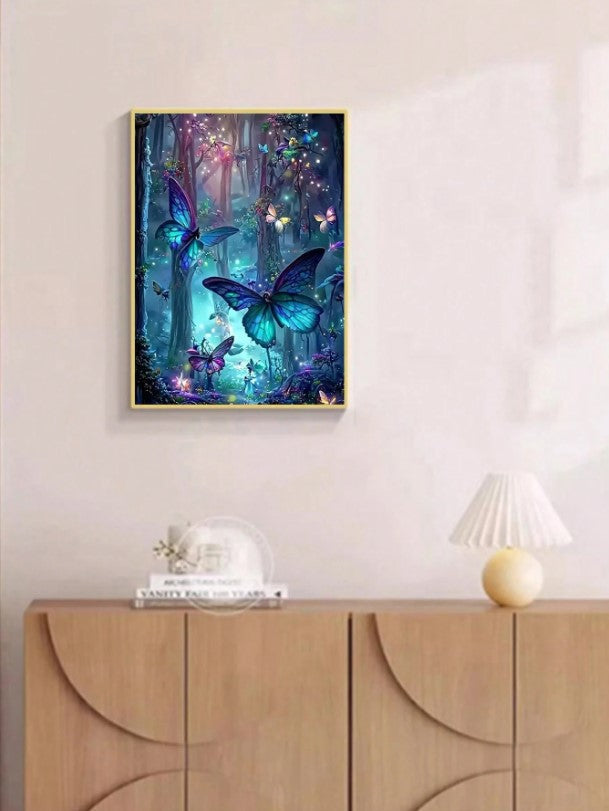 💙🦋 Beautiful Blue Butterfly Diamond Painting 🦋💙
