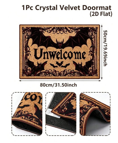 Unwelcome Bat Doormat