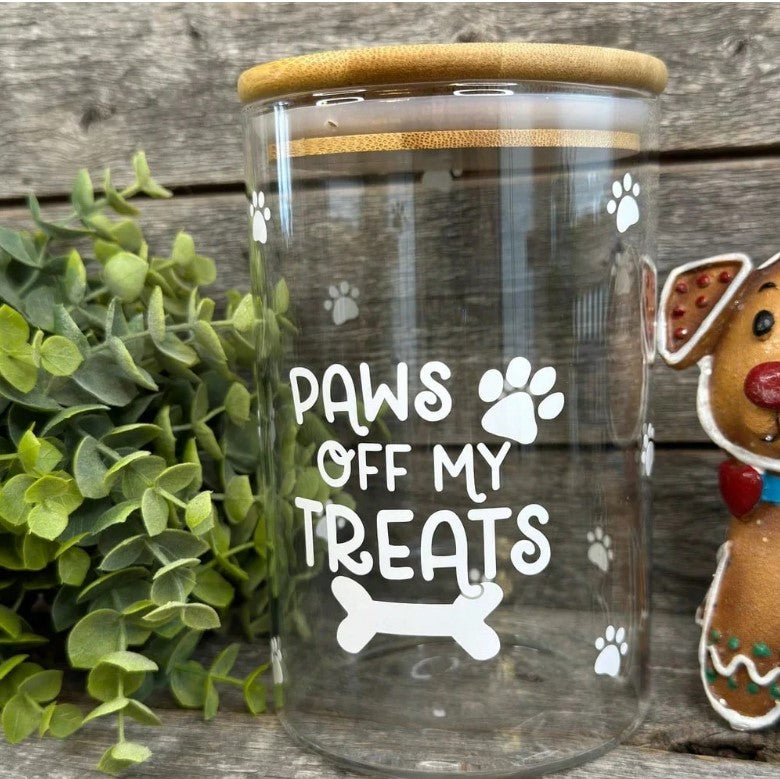 🐾 Personalised Pet Treat Jars 🐾