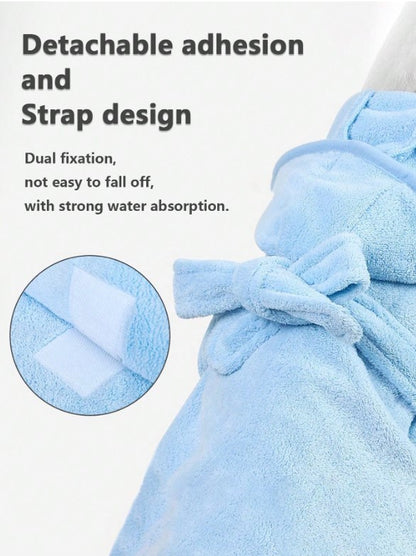 🐾🛁 Quick-Dry Pet Bathrobe & Absorbent Towel 🛁🐾