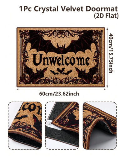 Unwelcome Bat Doormat