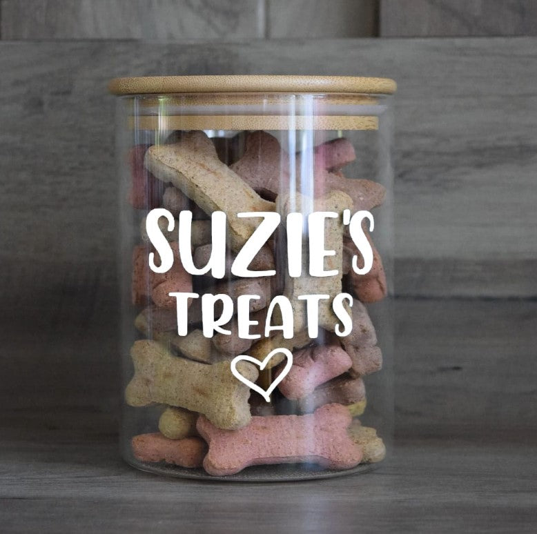 🐾 Personalised Pet Treat Jars 🐾