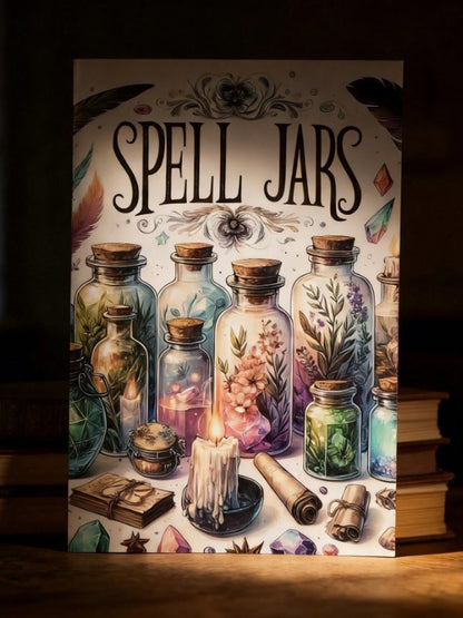 🔮 DIY Spell Bottle Ritual Guide Book 🔮
