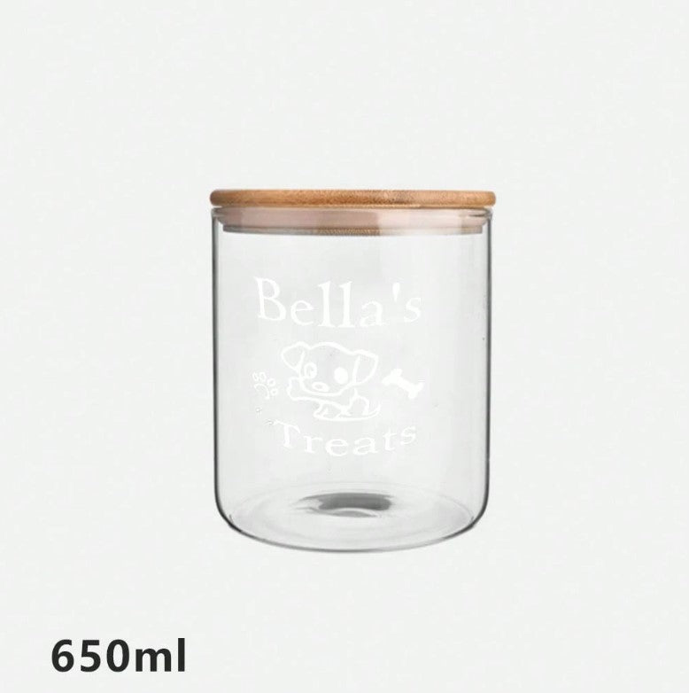 🐾 Personalised Pet Treat Jars 🐾