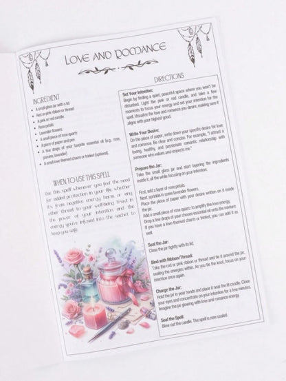 🔮 DIY Spell Bottle Ritual Guide Book 🔮