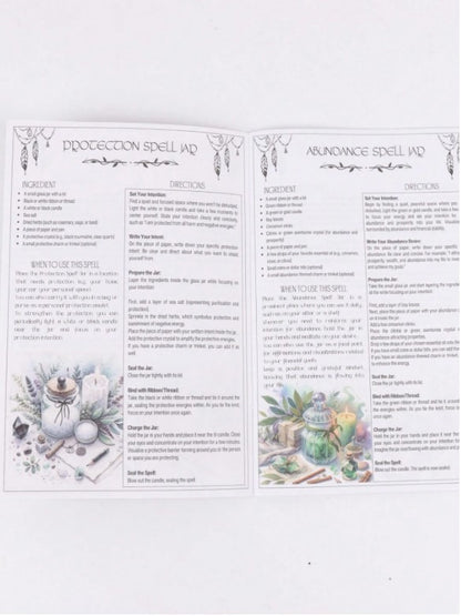 🔮 DIY Spell Bottle Ritual Guide Book 🔮