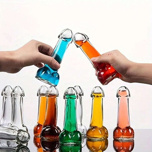 🍆 Penis-Shaped Cocktail Glasses
