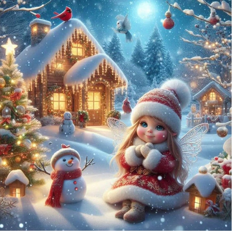🎄🧚 Christmas Fairies Diamond Paintings 🧚🎄