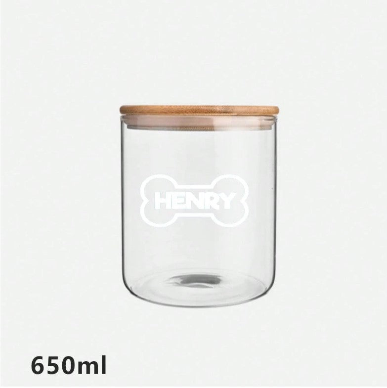 🐾 Personalised Pet Treat Jars 🐾