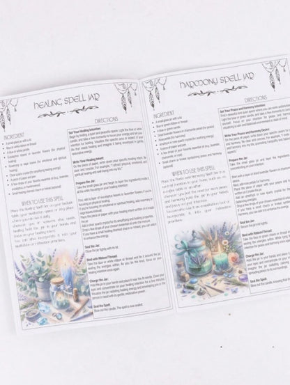 🔮 DIY Spell Bottle Ritual Guide Book 🔮