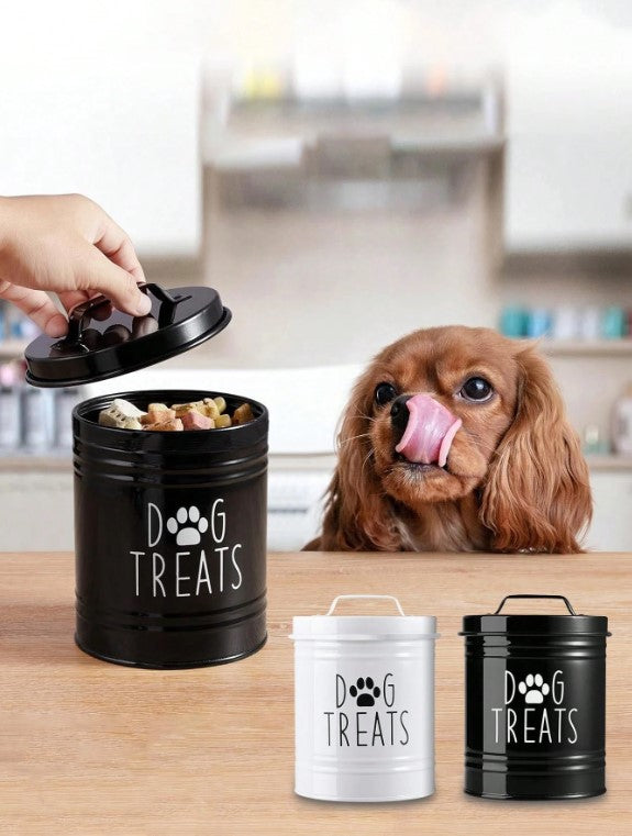 🐾 Large Capacity Metal Sealed Pet Food Storage Container 🐾