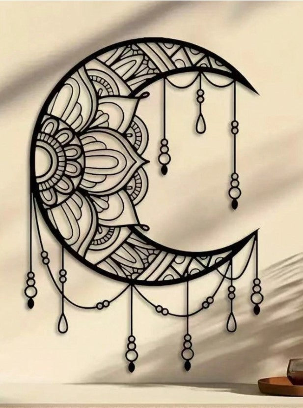 🌙 Metal Moon Wall Art 🌙