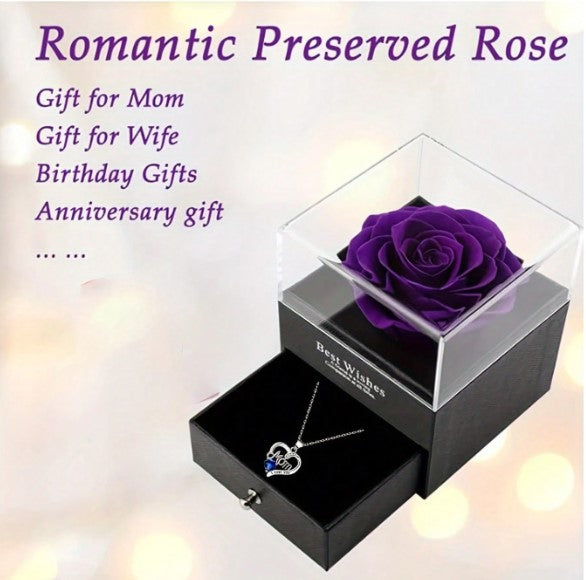 🌹 Mom Necklace With Optional Box 🌹