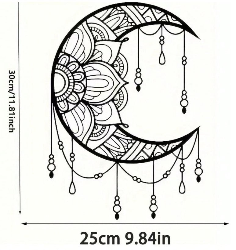 🌙 Metal Moon Wall Art 🌙