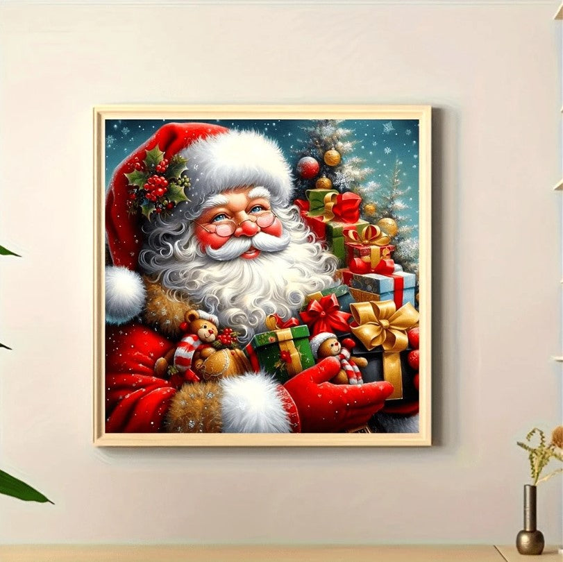 🎅 Santa with Presents Diamond Painting 🎁