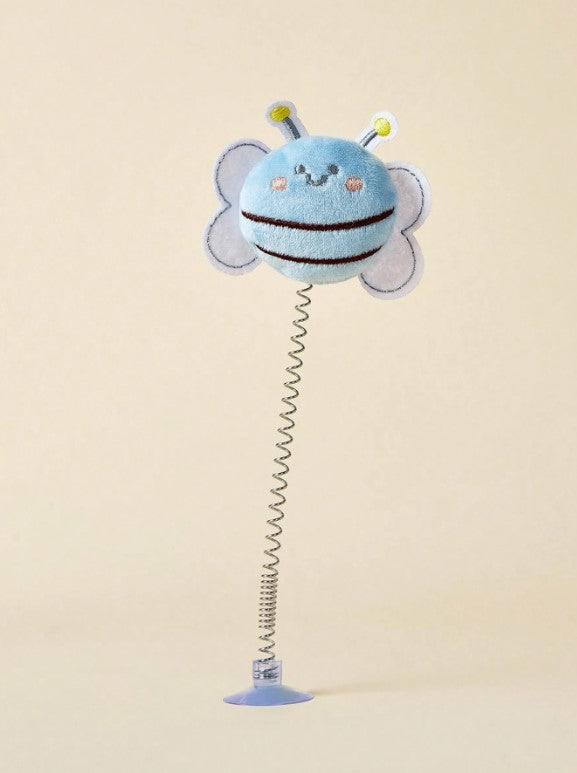 🐝 1pc Bee-Shaped Interactive Cat Wand Toy 🐝