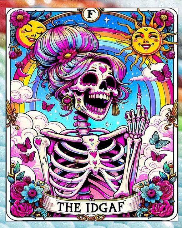 💀 The IDGAF Diamond Painting 💀