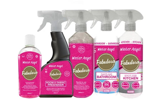 Winter Angel Fragranced General Household Mini Cleaning Bundle