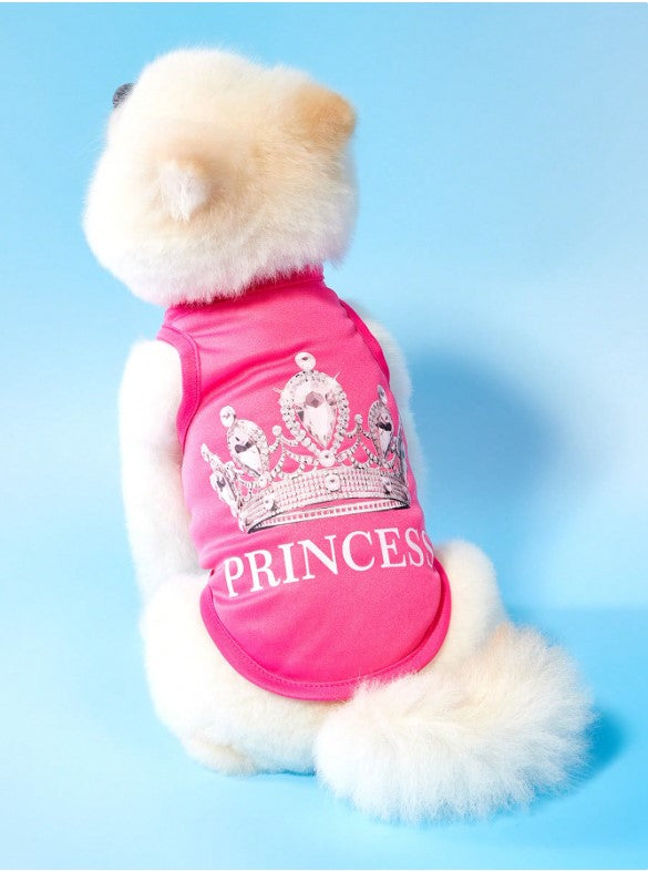 👑🐾  2pc Princess Pet Vests  🐾👑