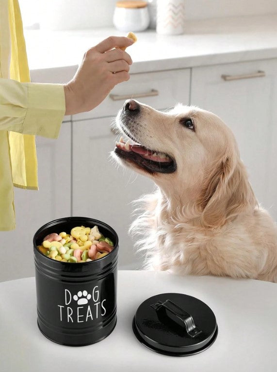 🐾 Large Capacity Metal Sealed Pet Food Storage Container 🐾