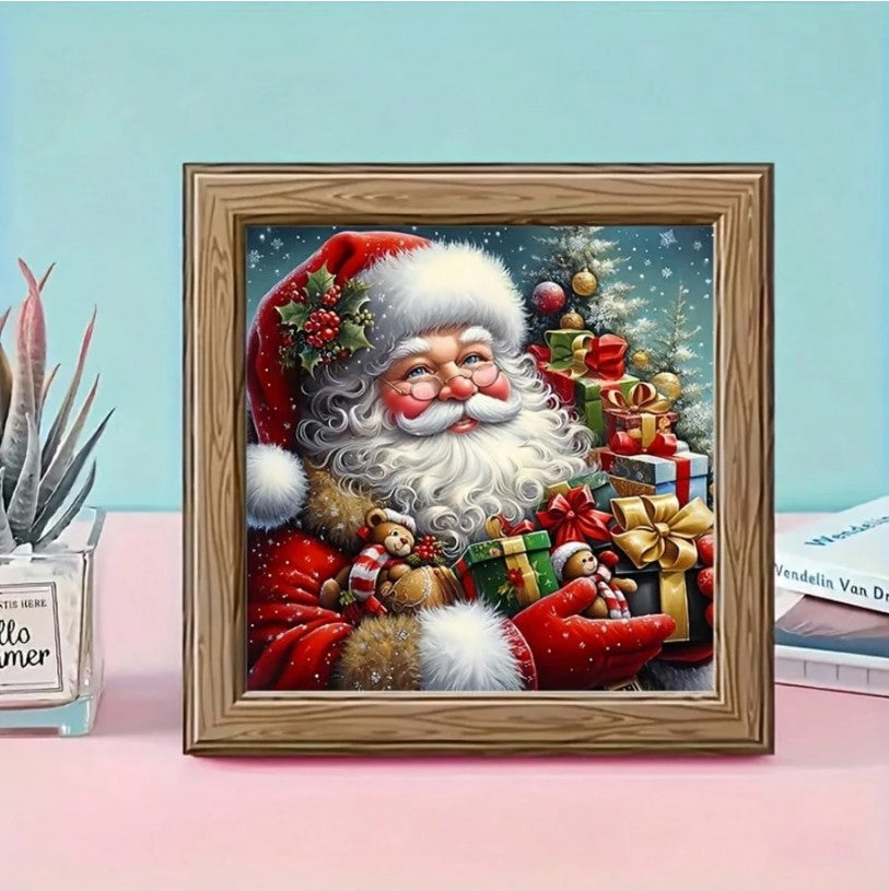 🎅 Santa with Presents Diamond Painting 🎁