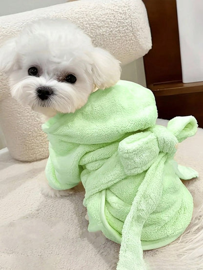 🐾🛁 Quick-Dry Pet Bathrobe & Absorbent Towel 🛁🐾