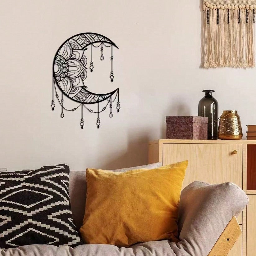🌙 Metal Moon Wall Art 🌙