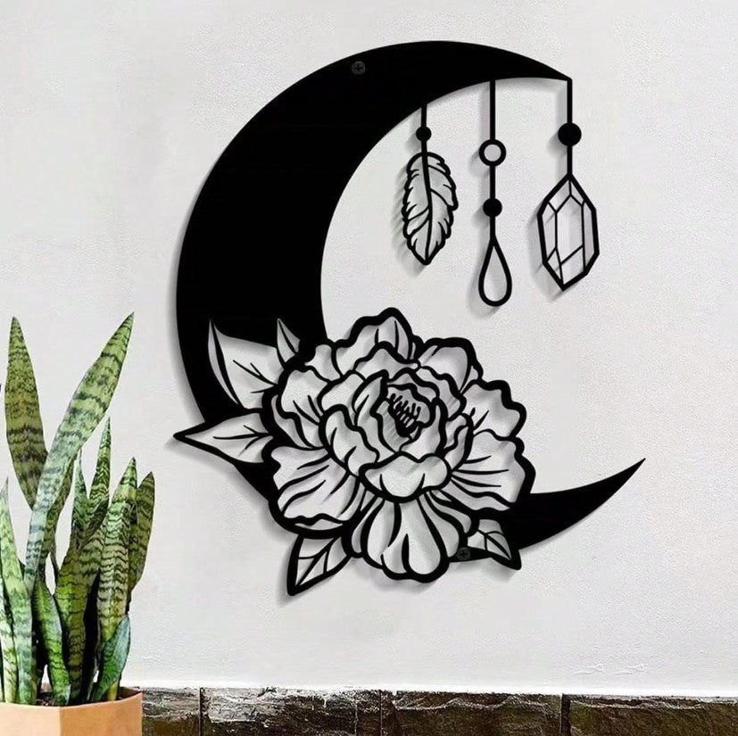 🌙 Metal Moon Wall Art 🌙