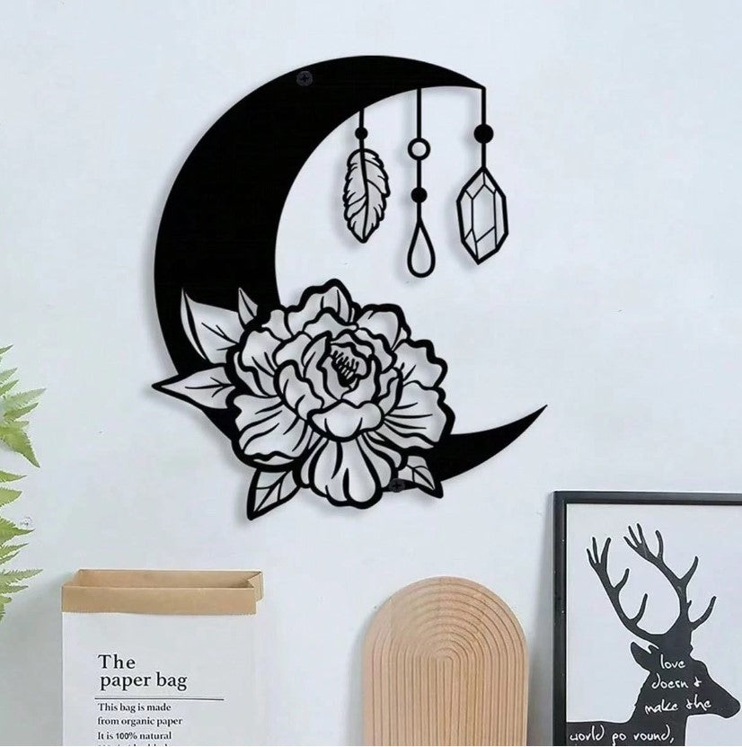 🌙 Metal Moon Wall Art 🌙